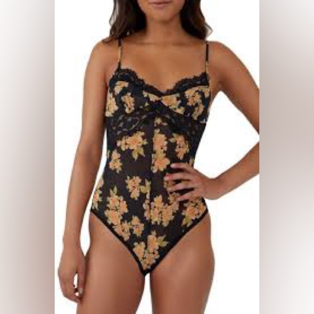 Free People Monday Morning Bodysuit Size Medium